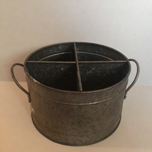 VTG Galvanized divided tub